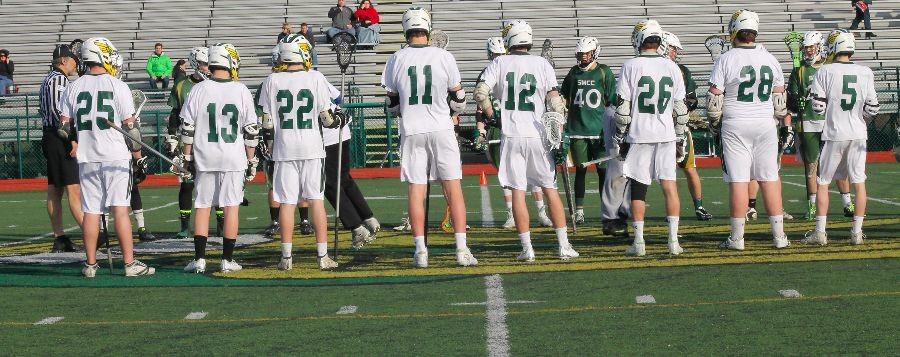 Starting their season off on the right foot, the boys lacrosse team pulled through with a win