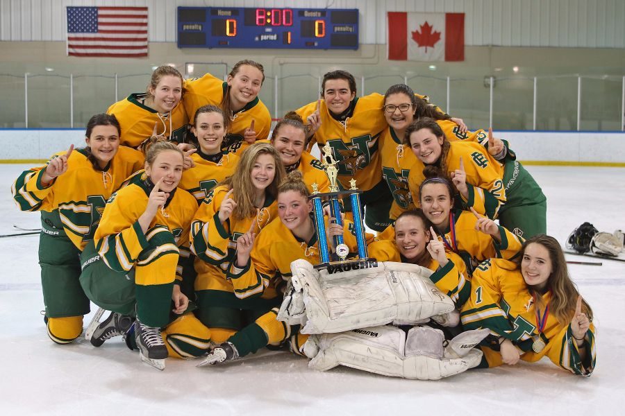 Girls hockey defeats South, claiming Liggett tournament title