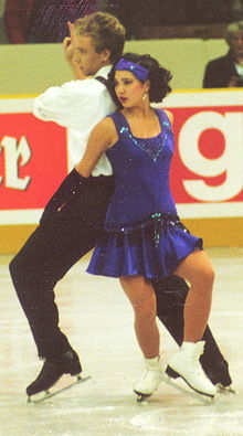 Goolsbee (Scheneble) and Schamberger at the 1992 German Championships in Berlin.
