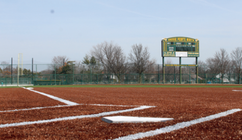A POLISHED DIAMOND |  The new turf is a major change for both players and coaches. JV softball head coach Amy Zaranek Gaidis is looking forward to the consistency and cleanliness that the fresh turf will bring. “I loved our dirt field and that is where we played on when I was here, but I think the turf will be a nice upgrade,” Zaranek said. 
