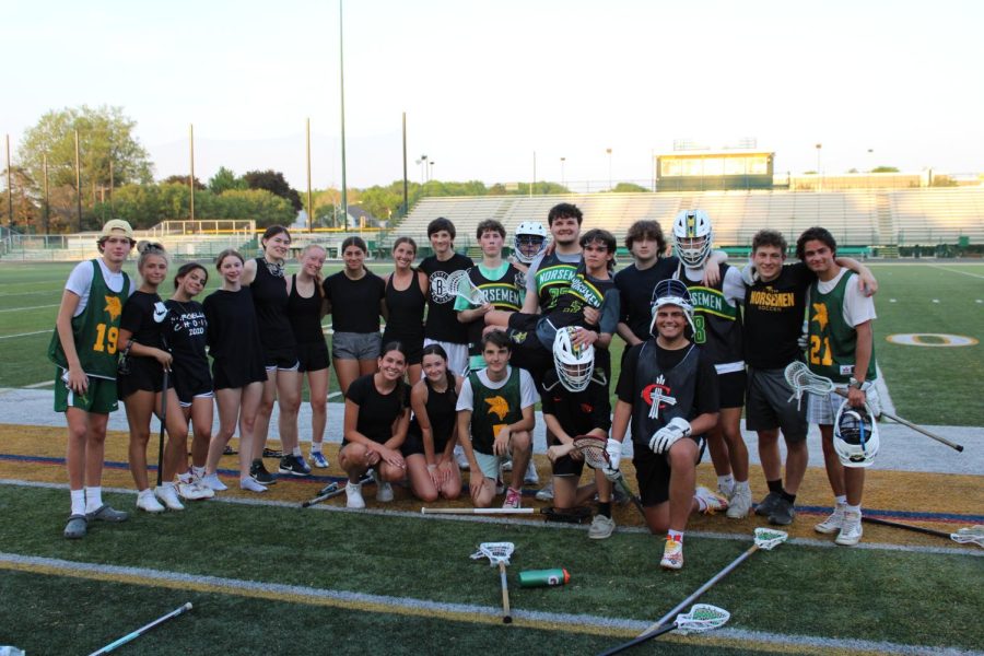 Co-Ed lacrosse game marks the end of both the girls and boys season