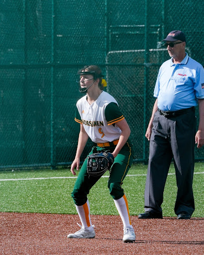      It’s the end of a sports era at North, with senior softball captain Natalie Babcock finishing her final few games, the decades-long streak of Babcocks’ representing the green and gold is coming to a close. Babcock has had a lot of success over the past four years making a couple of playoff runs, but none quite as deep and as memorable as last season. 	
    “Like last year, winning for basketball and softball was just amazing. It was a great experience. And then we got to go to state quarters, that was probably the best,” Babcock said. 	
     As one of the best athletes in the whole school Babcock has improved greatly over the past four years working with her coaches molding her into the player she is now. 	
     “Id probably say the coaches,” Babcock said. “Ive been on the team since I was a freshman, And they have made me grow to where I am today.”